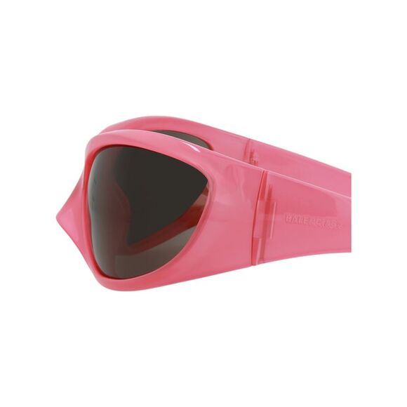 Balenciaga Shield-Frame Bio Injection Sunglasses Pink Unisex-Adult - Picture 4 of 6